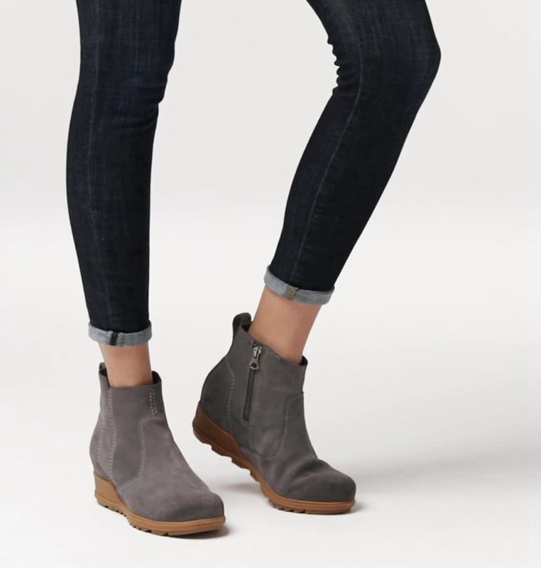 Sorel Dam Wedges Mörk Grå - Evie™ Bootie - CYM-025796
